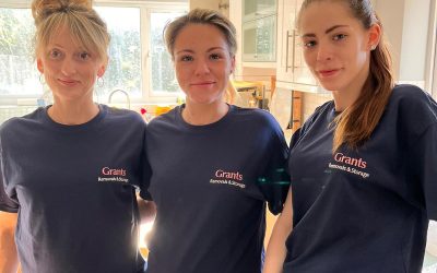 Grants specialist packing team is a family affair