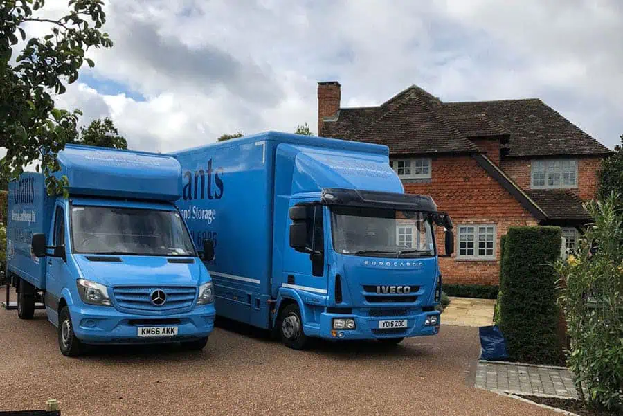 grants removals Banstead van